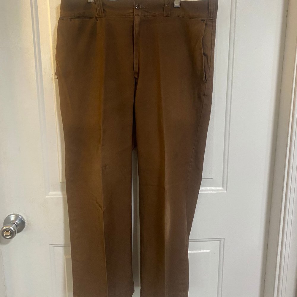 Vintage Sears Men's Pants Permanent Press 34/26 Work Wear